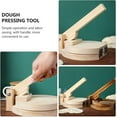 thumbnail image 7 of 6-Inch Tiny Wooden Tortilla Press, Bamboo Tortilla Maker for Children, Mexican Tortilla Maker, Perfect for Homemade Tacos, Wraps, Small Meals, and Portion Control, Ideal for Reducing Food Waste, 7 of 7