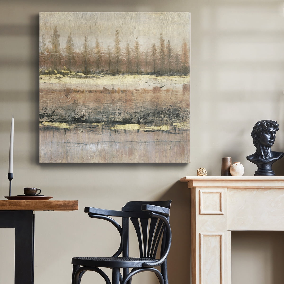 Wexford Home What Lies Beneath II-Premium Gallery Wrapped Canvas, 32" x 32" - Ready to Hang