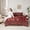 Red, variant on Manfei Triangle Aztec Adult Bedding Comforter Set 7pcs, Cartoon Red Botanical Cactus King Bedding Sets, Vintage Western Bohemian Reversible Bed Sheets, Super Cozy Room Decor