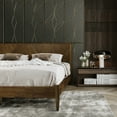 thumbnail image 3 of RORNS Panthera Solid Wood Platform Bedframe With Headboard - King - Walnut, 3 of 8