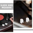 thumbnail image 3 of OUNONA 4Pcs White Stylus Needle Covers Replacement Record Player Needle Protective Plastic Covers, 3 of 8