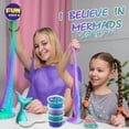 thumbnail image 3 of Kit de limo de sirena para niñas, FunKidz Shimmer Kit de fabricación de limo para niños de FUN KIDZ FUN KIDZ, 3 of 9