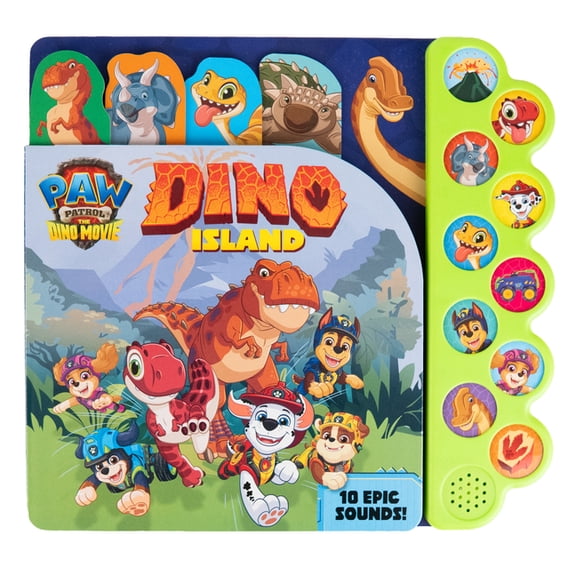 Paw Patrol Dino Island, (Board Book)