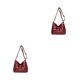 thumbnail image 4 of Minnieouse Bolso bandolera duradero de PU para mujer para viajes y atracciones turísticas bolsos cruzados cómodos para mujer práctico rojo 1 rojo 1 2Conjunto, 4 of 6