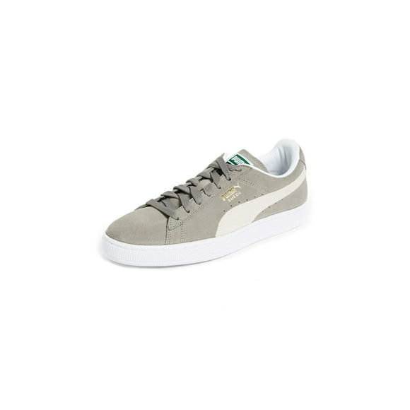 PUMA Suede Classic Sneaker,Steeple Gray/White,11.5 M US Men's