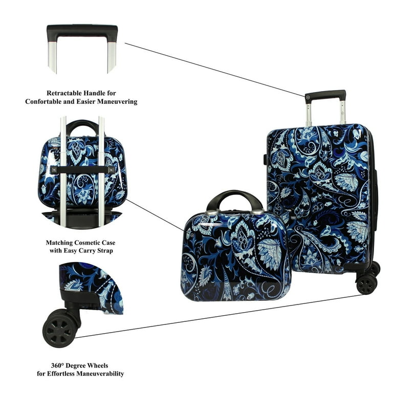 Free Shipping! World Traveler Seasons 2-Piece Hardside Carry Free Shipping! World Traveler Seasons 2-Piece Hardside Carry