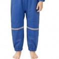 thumbnail image 5 of Frostluinai Little Boys Toddler Girls One Piece Rain Suit Full Body Waterproof Coverall with Dual Zippers Reflective Strip for Toddlers 1-8 Years, 5 of 6