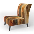 thumbnail image 3 of Designart "The Pillars Islam wall decor II" Multi-Color Islamic Upholstered Accent Chair - Traditional Arm Chair For Bedroom, 3 of 7