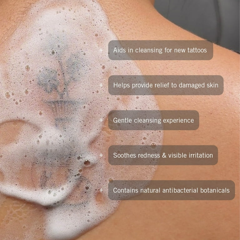 Mad Rabbit Repair Tattoo Body Wash, Tattoo Aftercare, with Clean Ingredients, 2 oz