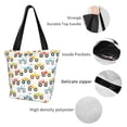 thumbnail image 5 of Kdxio Cartoon Monster Trucks Women Reusable Grocery Bags Foldable Ripstop,Reusable Shopping Bags for Shopping,Gym,Gift, 5 of 7