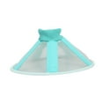 thumbnail image 2 of Bunblic Collier Cornet pour Chat Anti-Morsure Respirant Jeu Léger Collier de Récupération pour Chat Bleu m, 2 of 8