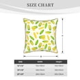 thumbnail image 2 of KLL Cartoon Corn Decorative Throw Pillow Covers Velvet Soft for Couch Sofa Bedroom Living Room Outdoor (No pillow core)- 18"x18", 2 of 5