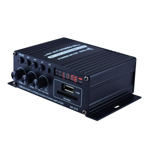 Mini Amplificador de Audio Sunnimix 2 canales digital potencia