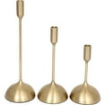 thumbnail image 3 of Renwil Ferris 5" Contemporary Aluminum Candle Holder in Gold, 3 of 6