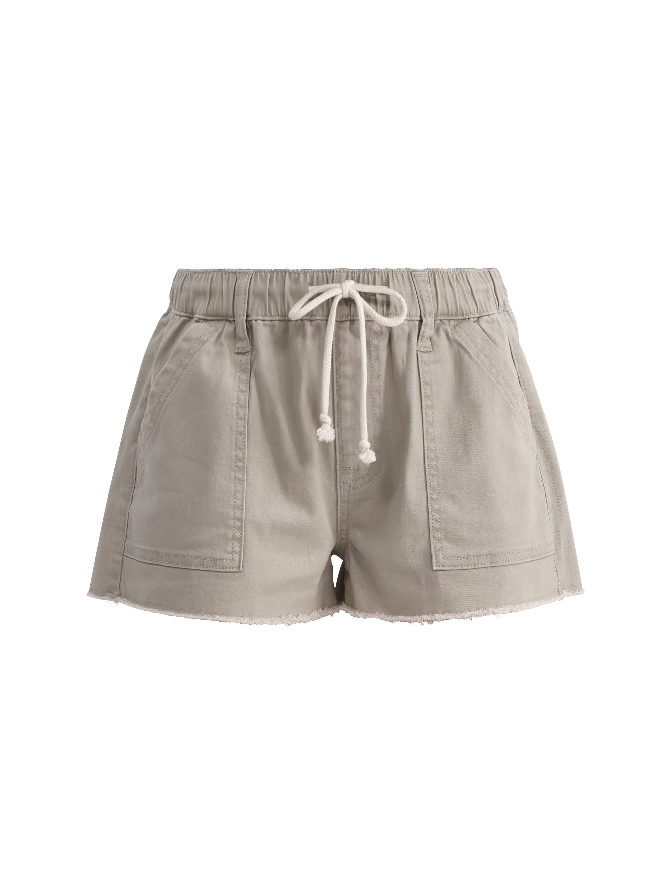 No Boundaries Porkchop Pocket Utility Short with Tie