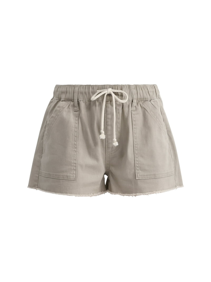 【NTN】 POCKET SHORTS エヌティーエヌ No Boundaries Drawstring Utility Shorts - 3 Inseam - Walmart.com