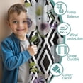 thumbnail image 3 of Blackout Kids Curtains,Pioneer Flower Floral Print Pattern Childrens Insulated Curtains Set Of 2,Bedroom Essentials,Toddler Room Decor 42"x54", 3 of 5