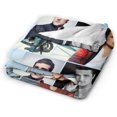 thumbnail image 3 of Super Soft Throw Blanket Josh Music Hutcherson Throw Blanket Fuzzy Blankets Bed Couch Decor for Men Women Adult Nap Bedroom Office Sofa Living Room Bedroom 80x60 in, 3 of 6