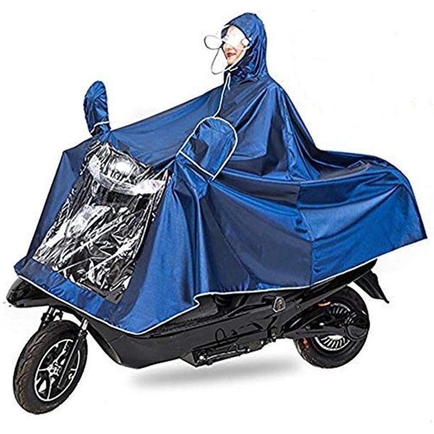 Poncho unisex para exteriores, bicicleta, bicicleta eléctrica, motocicleta, scooter, chaqueta de ciclismo, capa impermeable