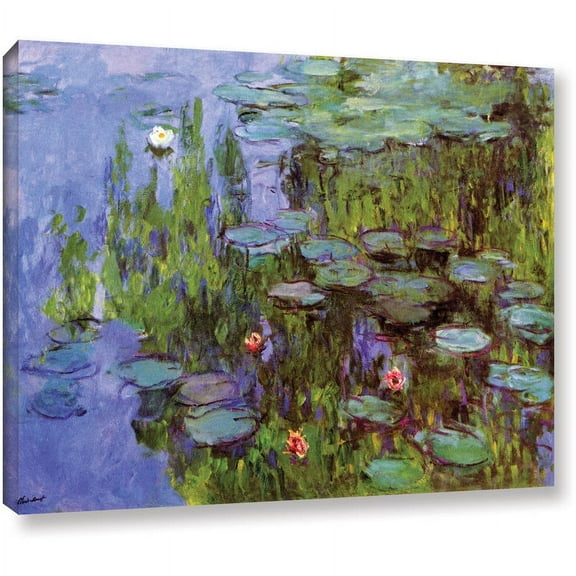 Claude Monet "Sea Roses" Gallery-Wrapped Canvas