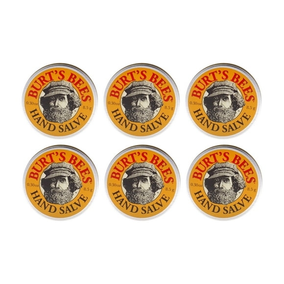 Ungüento para manos de Burts Bees para unisex - Crema de 0,3 oz - Paquete de 6 Burts Bees Burts Bees Crema 0.3 oz