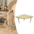 thumbnail image 4 of 2 piezas de plataforma de escalada para hámster, plataforma para mascotas, escalera decorativa, accesorio para jaula mesa en forma de abanico, 4 of 5