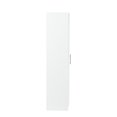 thumbnail image 4 of White 2-Door 3-Partition Wardrobe / Durable Frame and Easy - to - Clean Finish, 4 of 5
