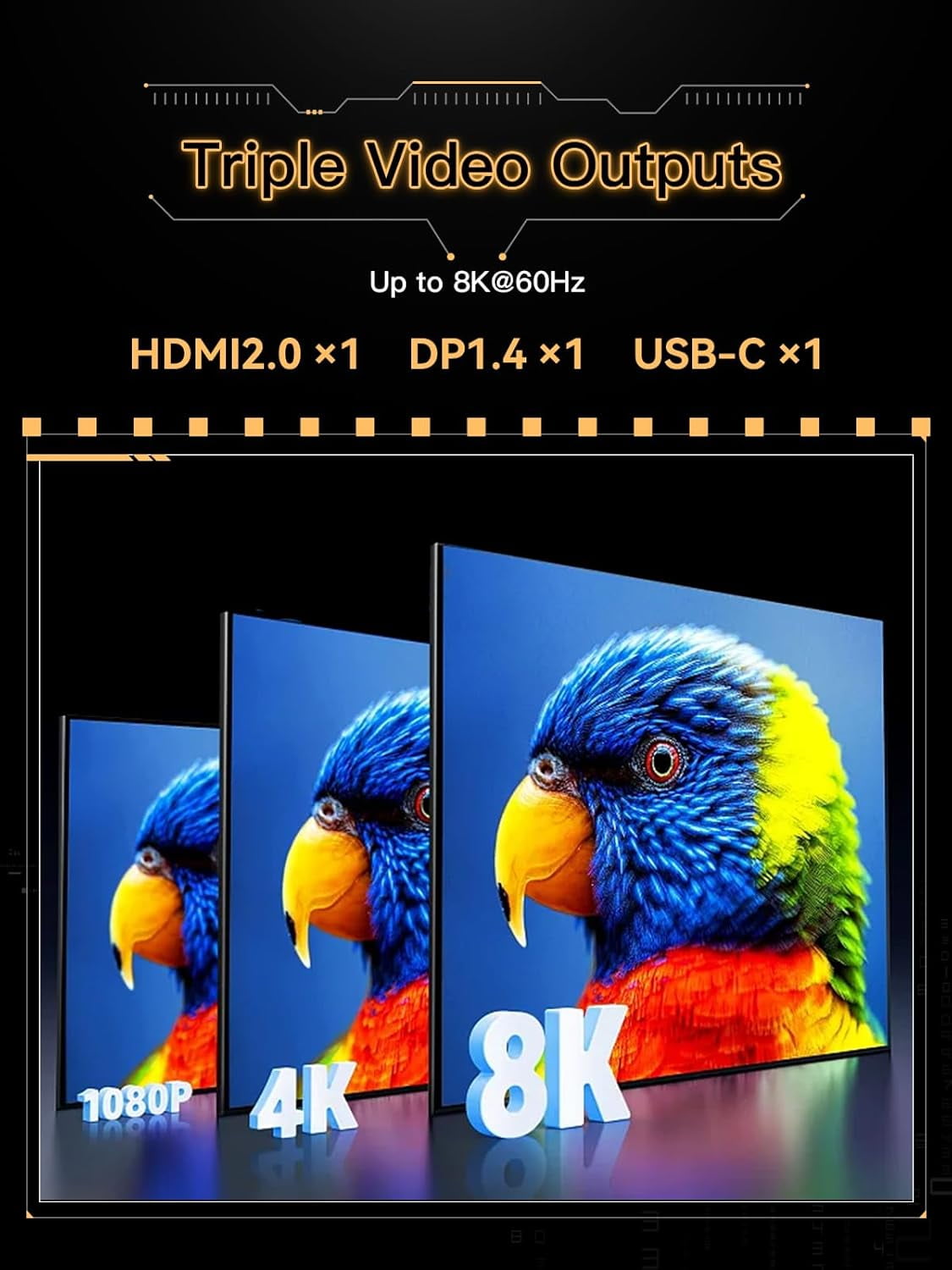MINISFORUM BD895i SE Mini PC Motherboard AMD Ryzen 9 8945HX(16C/32T) Gaming Computer Without RAM/SSD/OS, 2X DDR5 SODIMM Slots, 2X PCIe4.0 SSD, M.2 2230 Key E Slot, HDMI+DP+USB-C Triple Video Outputs