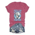 thumbnail image 2 of JINGTIAN Dolly Graphic Tee for Women Vintage Country Music T-Shirt Western Nashville Shirt Short Sleeve Crew Neck Concert Outfit Gift, 2 of 6