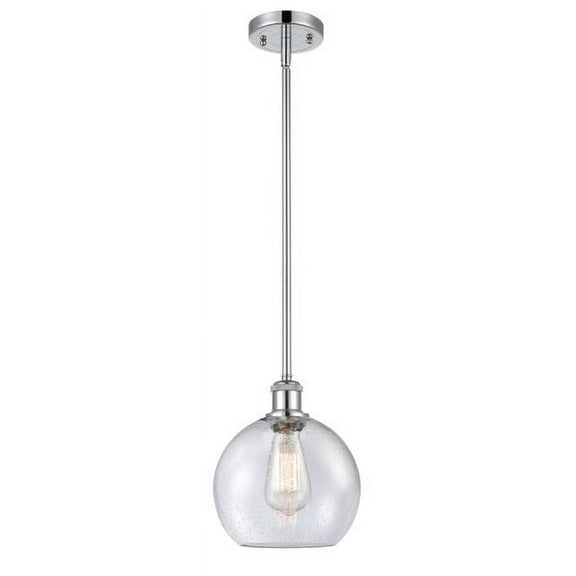 Innovations Lighting 516-1S Athens Athens 8" Wide Mini Pendant - Chrome