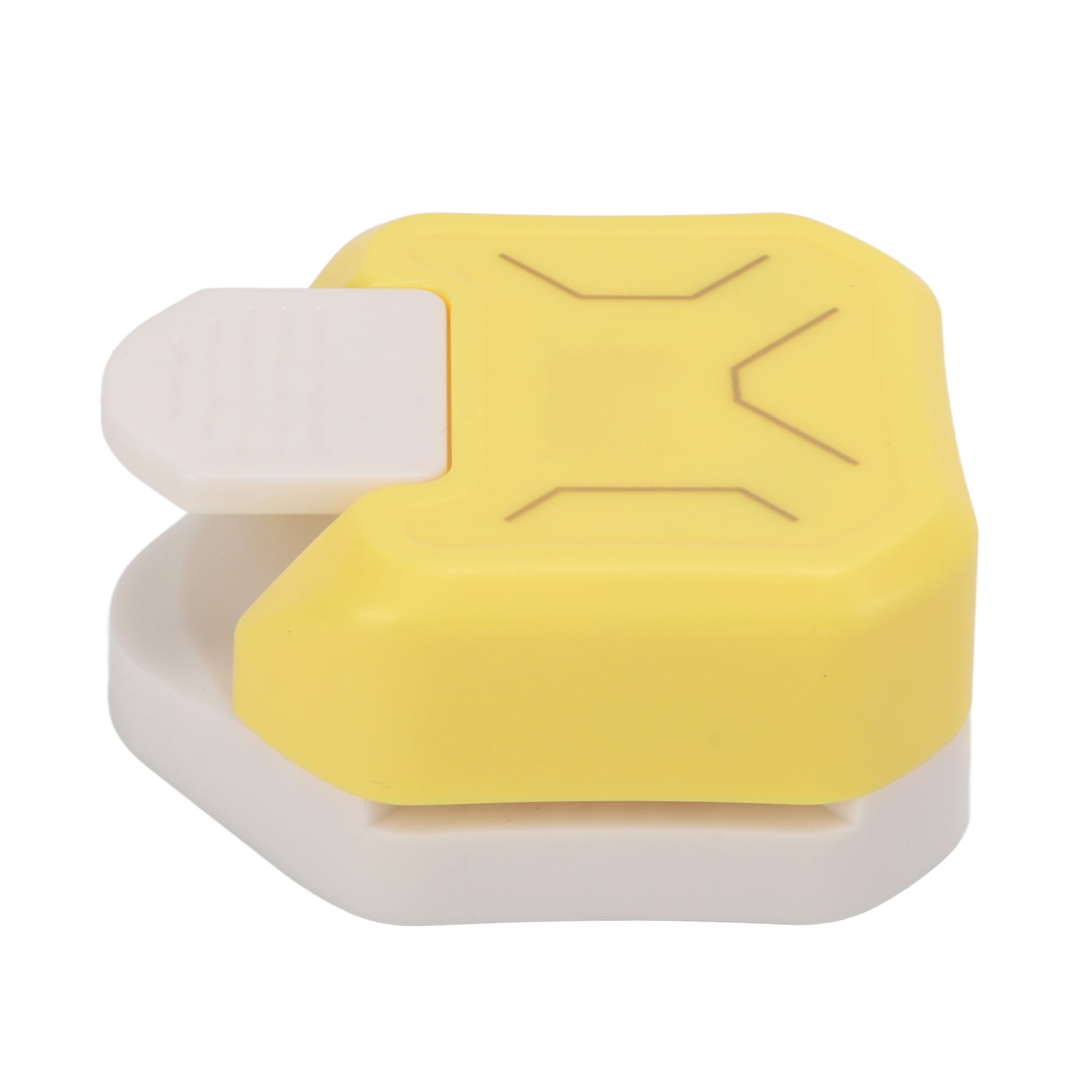 Corner Cutter, Multipurpose Yellow Mini Portable Corner Puncher  For Greeting Cards For Business Cards For Heat Shrinkable Films