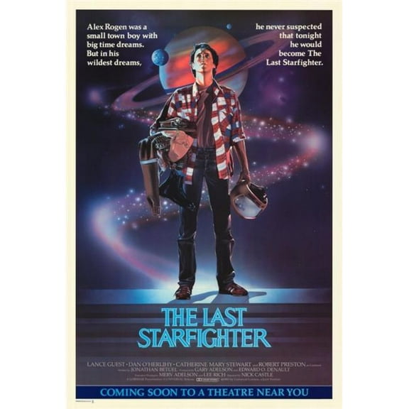 Pop Culture Graphics  The Last Starfighter Movie Poster Print - 27 x 40
