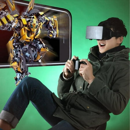VR 2.0 Virtual Reality Headset 3D Movies Games Video Glasses For Phone