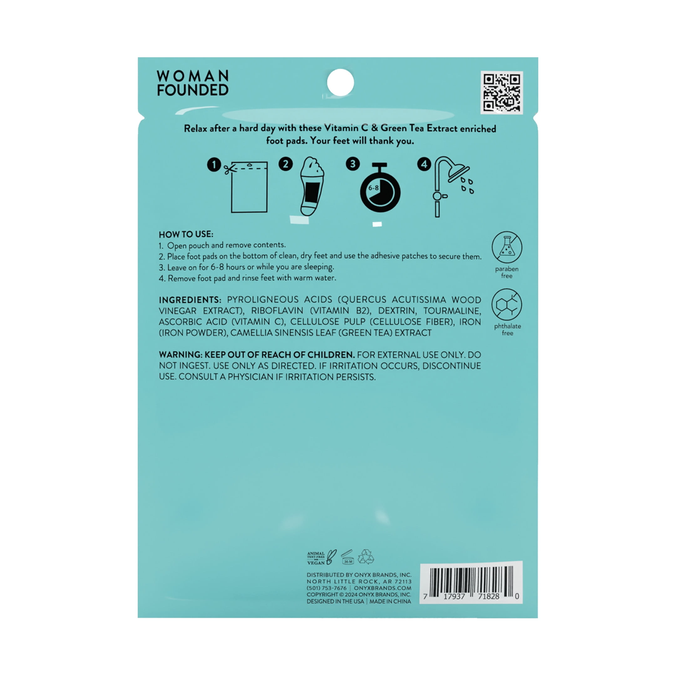 (2 pack) ONYX Professional Fresh feet Foot Pads, 2 Pairs, One Size