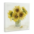 thumbnail image 4 of Stupell Industries Sunflower Jar Watercolor Plants & Flowers Painting Wrapped Canvas Art Print Wall Art, 30 x 30, 4 of 8