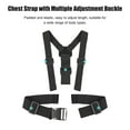 thumbnail image 4 of Andoer Andoer 6-in-1 Chest Strap Mount Adjustable Chest Harness Belt with Rotatable Phone Clip Replacement for GoPro Hero10 9 8 7 6 5 4 Session 3+ 3 2 1 Fusion OSMO Cameras Smartphones, 4 of 7
