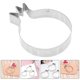 thumbnail image 1 of 5pcs Pomegranate Shaped Cookie Cutter Molds Stainless Steel Chocolate Mold Cake Biscuit Cutter For Kitchen Baking Dessert Fondant Tool, 1 of 2