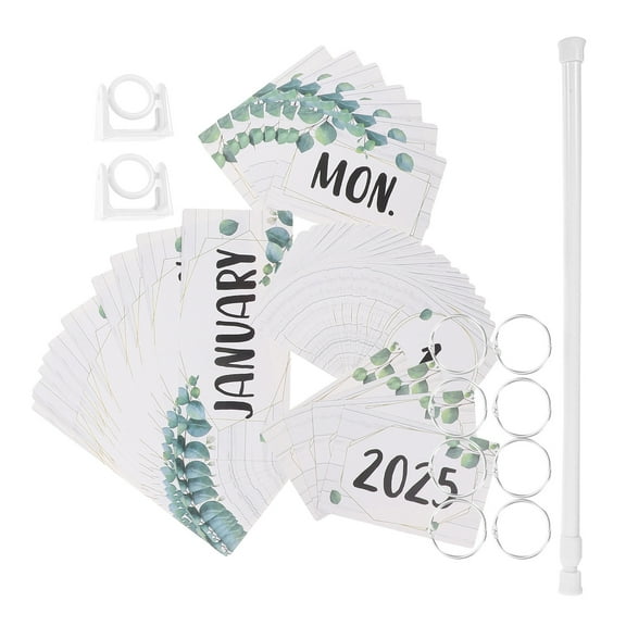 HONMEET Monthly Hanging Calendar with Design, 1 Set - Wall Planner for Home and Office Organization