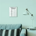 thumbnail image 2 of Stupell Home Décor Industries Bathroom Word Scramble White And Black Word Design Framed Wall Art by Daphne Polselli, 2 of 8