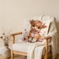 thumbnail image 6 of Lzobxe Throw Pillow Covers with Zipper, Cozy Cute Pattern Cushion Cases, Embroidery Decorative Pillowcase for Living Room Sofa and Bedroom Couch, 6 of 6