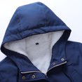thumbnail image 3 of Womens Winter Coats for Women Puffer Jackets Long Warm Overcoats with Plush Plus Size Thicken Parka Coats, 3 of 6