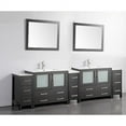 thumbnail image 3 of Vanity Art VA3036-108W 108 in. Double Sink Bathroom Vanity Set, White, 3 of 4