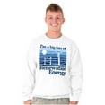 thumbnail image 5 of Earth Day Climate Change Go Green Sweatshirt for Men or Women Brisco Brands M, 5 of 6