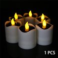 thumbnail image 3 of CAROOTU Waterproof Electric Candle Simulation Flameless Solar Powered LED Candle Light, 3 of 7