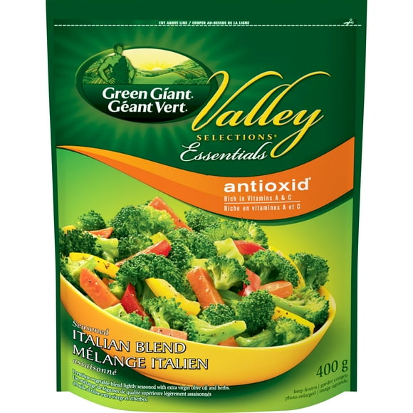 Green Giant Valley Selections* Essentials Seasoned Italian Blend, 400 g, GREEN GIANT Valley Selections ITALIAN BLEND