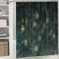 thumbnail image 5 of JEUXUS Jean Francois Millet - Narcissi And Violets Shower Curtain for Bathroom White, 5 of 6