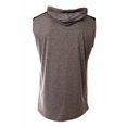 thumbnail image 2 of A4 N3031 Mens Tourney Sleeveless Hooded Tee - Heather/Black - L, 2 of 2