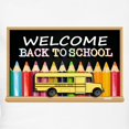 thumbnail image 3 of CafePress - WELCOME BACK TO SCHOOL BUS - Women's Light Pajamas, 3 of 4