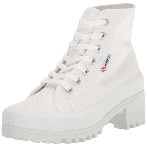 Superga Women's S00GXE0 Sneaker, White, 6.5