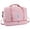 Pink, variant on Gustave Quilted Travel Duffle Bag for Women Large Capacity Overnight Weekender Gym Hospital Bag Water Resistant Carry On Totes with Shoe Compartment & Wet Pocket, Pink